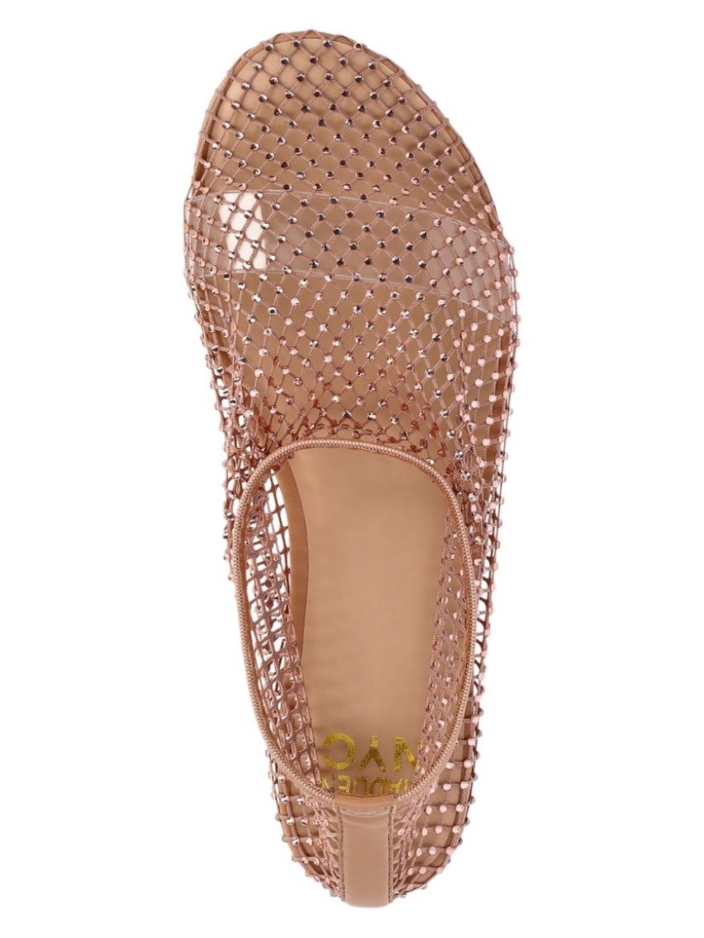 Madden NYC Women's Studded
Mesh Flat Shoes size 8.5